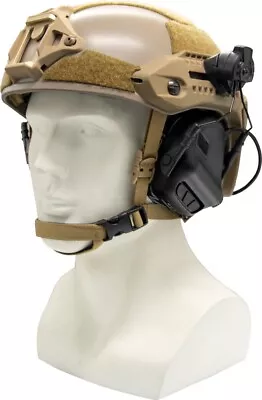 $60.99 • Buy M-LOK Helmet Rail Adapter For Peltor Comtac Sordin Howard Leight Walker Headset