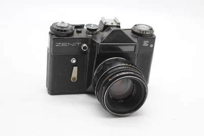 £0.99 • Buy T Vintage Zenit E SLR Camera W/ Helios-44-2 2/58 Lens