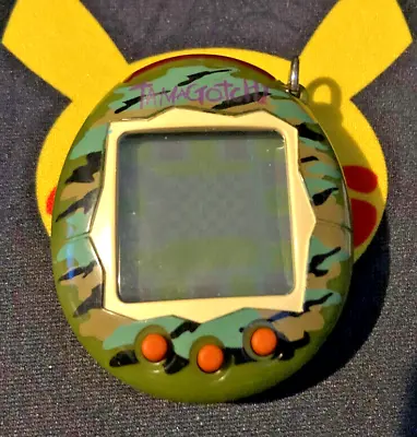 BANDAI Tamagotchi V2 CONNECTION ARMY CAMOUFLAGE - ENGLISH - FREE FAST POST UK • £69.99