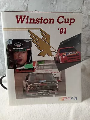 Winston Cup ‘91 NASCAR Hardcover Book With DustJacket  AWESOME!! Dale Earnhardt  • $24.99