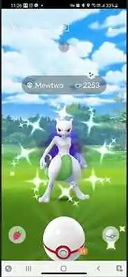 Pokémon Go - Shiny Mewtwo Shadow -  P T C With 80k+ Stardust • $7.69