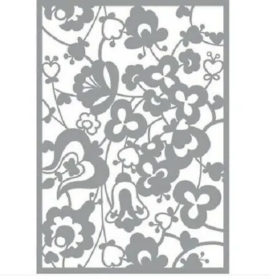 Pronty A5 Flowers Mask Stencil - 038 - Embossing - Card-making - Scrapbooking • £4.49