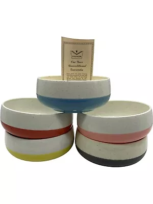 $29.75 • Buy 5 VTG Bopp Decker Plastic 5  Vacron Bowls Kitchen Food Insulated Dinnerware Bowl