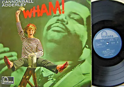 Cannonball Adderley.  Wham!  -  Original 1960 Uk Fontana    Ex Ex  Play Tested • £19.99