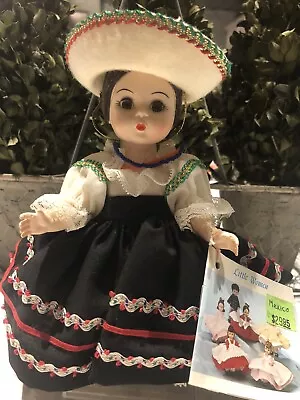 1982 Madame Alexander International Mexico Doll 8 Inch. Original Box And Tags! • $55