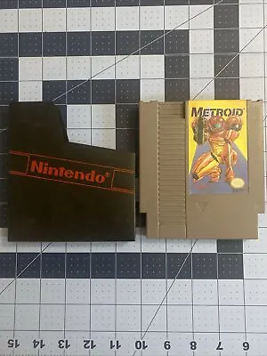 Metroid (Nintendo NES 1987)  With Dust Jacket Tested • $24