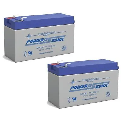 Power-Sonic 12V 9AH Replacement Battery For MarCum LX-5 Fishing Sonar - 2 Pack • $49.99