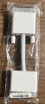 New Genuine Apple DVI Male To DVI Female Adapter (603-8471) • $7