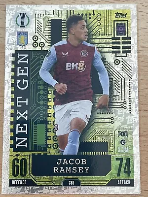 Match Attax 2023 2024 23 24 Jacob Ramsey Aston Villa Next Gen • £0.99