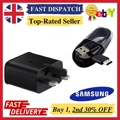 Genuine Fast Charging USB Main Wall Plug Charger Adapter For Samsung Phones UK • £7.45