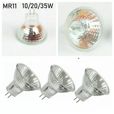 £4.59 • Buy 12V 10/20/35W 2Pcs Replace Spotlight Lamps Halogen Bulbs Downlight Spot MR11~ UK