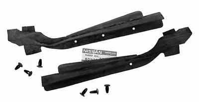 Datsun OEM Rubber Upper Door Seal Set W/clips 240Z 260Z 280Z 1970-1978 NEW! • $69.95