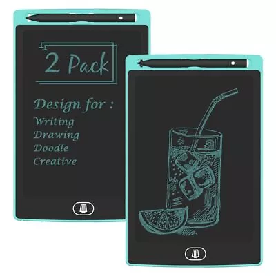 [2 Pack] LCD Writing Tablet 8.5 Inch Electronic Writing Board With Memory Lock • $11.91