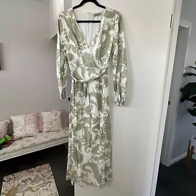 Amelius Green Dress Size 14 • $85