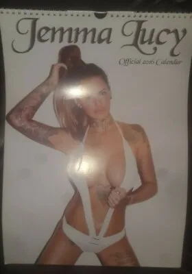 £15.29 • Buy Jemma Lucy Official Calendar 2016 - Back Issue - Glamour Model