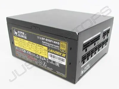 Super Flower 850W Modular 80+ Gold Leadex III ATX Power Supply PSU - NO CABLES • £69.95