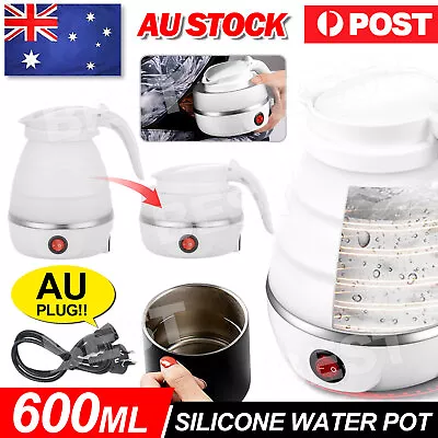 $20.85 • Buy Portable Travel Collapsible Electric Water Kettle Foldable Silicone Water Pot