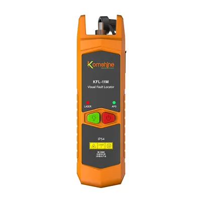 Visual Fault Locator Bulid-in LEDMini VFLFiber Optic Cable Tester 10-30mw VFL • $17.41