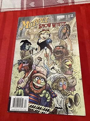 Boom! Kids! Muppet Snow White! Magazine Issue #1 April 2010 Comic Illustrated ￼ • $23