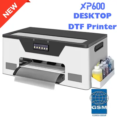 A3 DTF Printer XP600 Epson Print Head DTF Transfer Printer With Roll Feeder • $2199