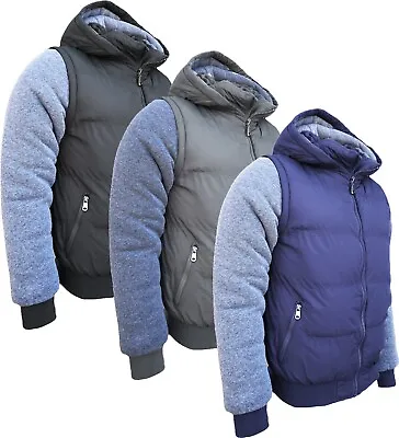 £20.99 • Buy Childrens Boys Kids Padded Puffer Quilted Hooded Winter Coat School Warm Jacket