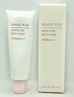 Mary Kay Moisture Rich Mask Formula 1 Discontinued 4 Oz. #106100 - NIB • $21.95