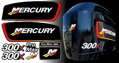 MERCURY 300x ProMAX Outboard / Graphic / Set Decal / Stickers Kit • $128