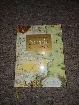 The Complete Chronicles Of Narnia Hardback Book By C S Lewis Dustcover Kids • £8