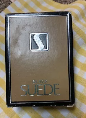 Avon Black Suede Cologne New In Box Vintage • $18
