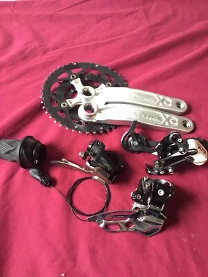 $175 • Buy SRAM X9/X0 3x10 Speed Partial Component Group