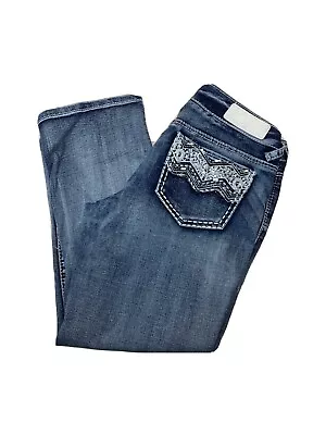 Vanity Premium Collection Jeans Womens Size 28W Straight Leg Approx 29x25 • $11.13