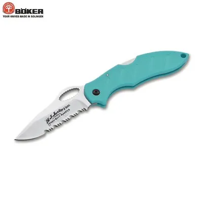 Boker HJ Justin & Sons Action R- Blue KNIFE  - Model # 01JU095 - NEW/SEALED BOX • $34.87