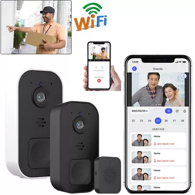 £16.99 • Buy WiFi Smart Wireless Ring Doorbell Home Security Intercom Video Camera Door Bell