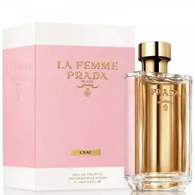 Prada La Femme Leau 100ml Edt Spray For Her - New Boxed & Sealed - Free P&p - Uk • £82.95