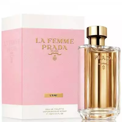 £58.67 • Buy Prada La Femme Leau 100ml Edt Spray For Her - New Boxed & Sealed - Free P&p - Uk