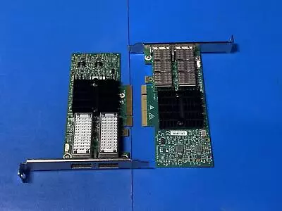 Lot Of 2 Mellanox CX354A ConnectX-3 QDR InfiniBand + 10GigE Adapter Card • $23.94