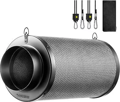 VIVOSUN 6 Inch Carbon Filter Odor Control For Inline Fan Grow Tent Hydroponics • $83.99