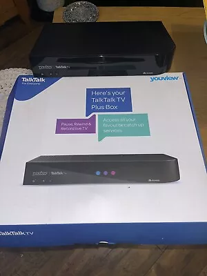 TalkTalk YouView Huawei DN372T Freeview+ TV Recorder Box With Remote • £30