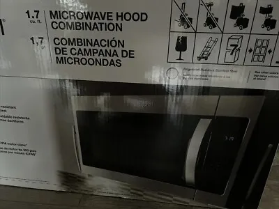 Brand New In Box Whirlpool Microwave Hood Combination WMH31017HZ • $320