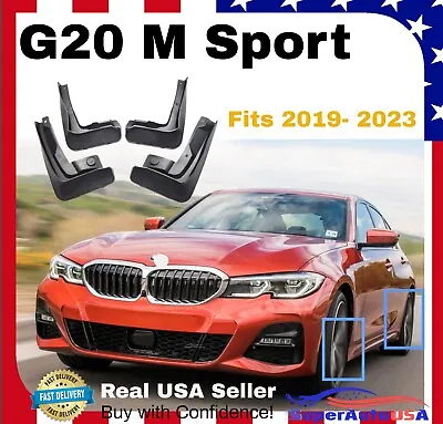 $39.99 • Buy Fits For BMW 3 Series G20 2019-2023 OE Style Splash Guards Mud Guards Mud Flaps