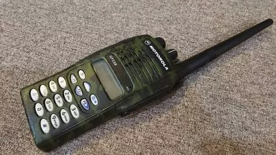Motorola Gp338 Camouflage Vhf Radio • $200