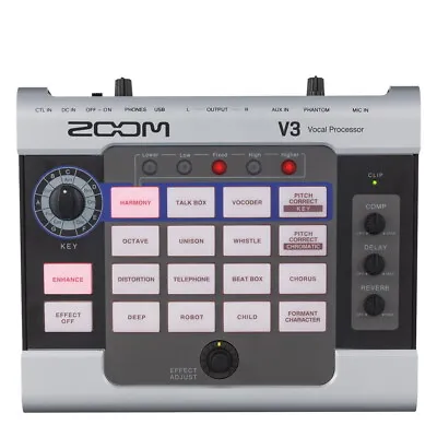 Zoom V3 Vocal Effects Processor New! • $249.99