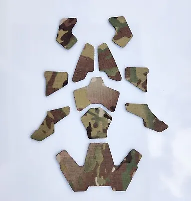 Ops Core Sf Ballistic Or Carbon Helmet Patch Covers Multicam 11 Piece • $36