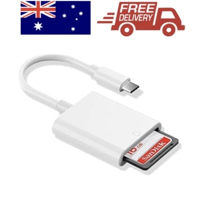 $9.99 • Buy SD Card Reader USB C Hub Type For Tablet And Cell Phones, MacBook Pro/Air Laptop