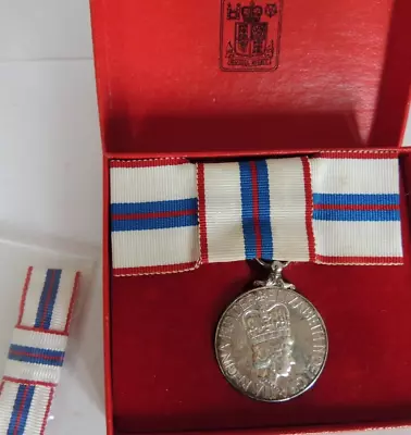 Royal Mint Cased Female QE2 1977 Jubilee Medal Named Stanbridge • £174.95