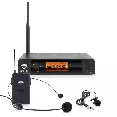 Nady DW-11 LT-HM  Digital Wireless Lapel And Headset Microphone System  • $114.99