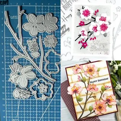 Flower Metal Cutting Dies Scrapbooking Paper Card Embossing Stencils Crafts DIE • $6.78