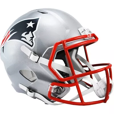 NEW ENGLAND PATRIOTS Riddell Speed NFL Full Size Replica Football Helmet • $139.95