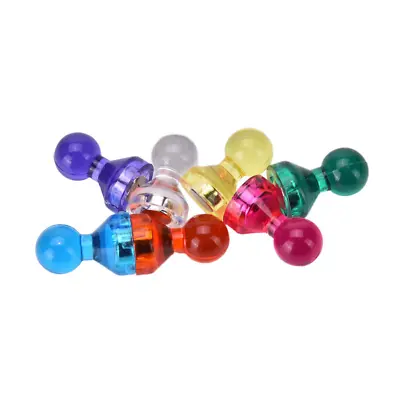 14 Strong Fridge Magnets Large Magnetic Push Pins For Glass Memo Board • $2.63