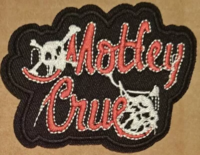 Motley Crue Embroidered Iron On Patch • $7